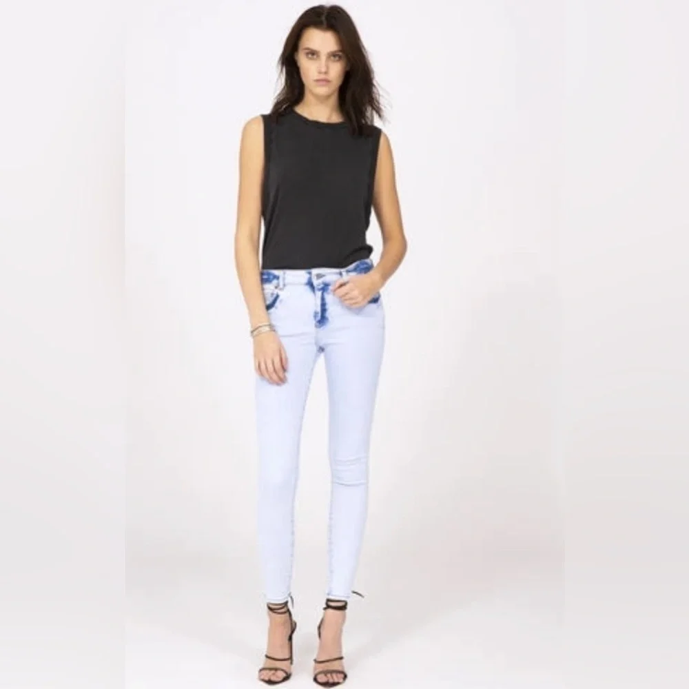 Iro Amative Jeans In Snow Bleach NWT